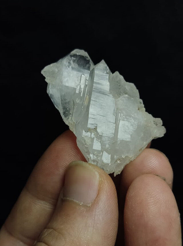 Double  Quartz crystal 22 Grams