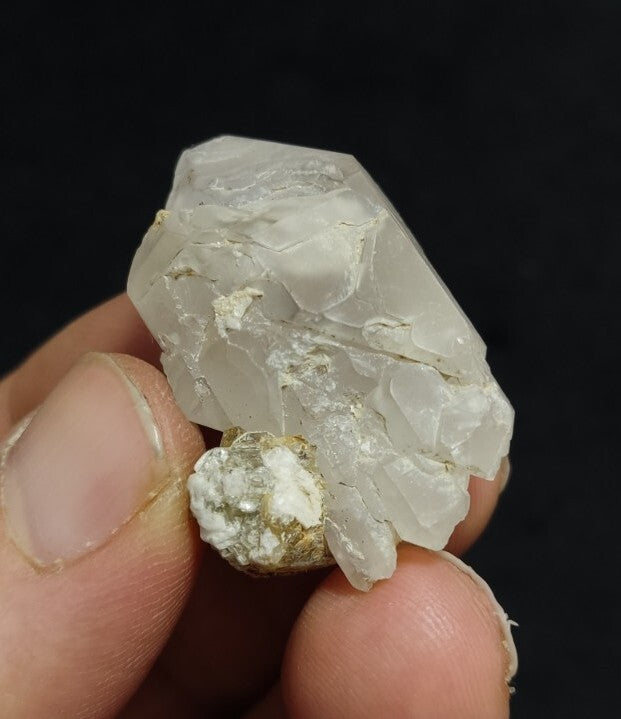 Miniature Etched Natural Smoky Quartz Double Terminated 15 grams