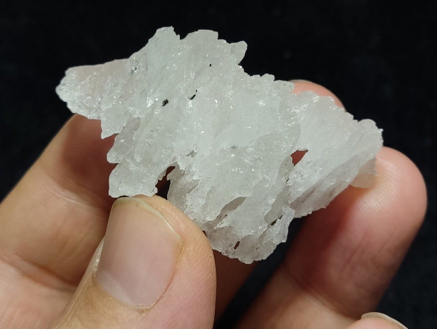 Fully Etched Quartz Crystal 22 grams