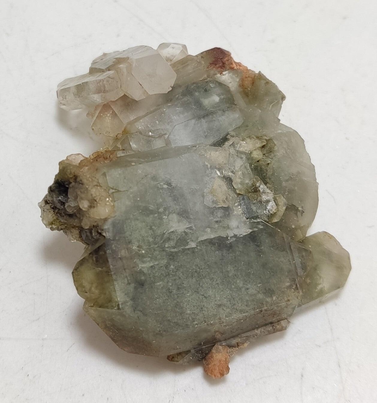 An Aesthetic specimen of chlorite quartz 19 grams