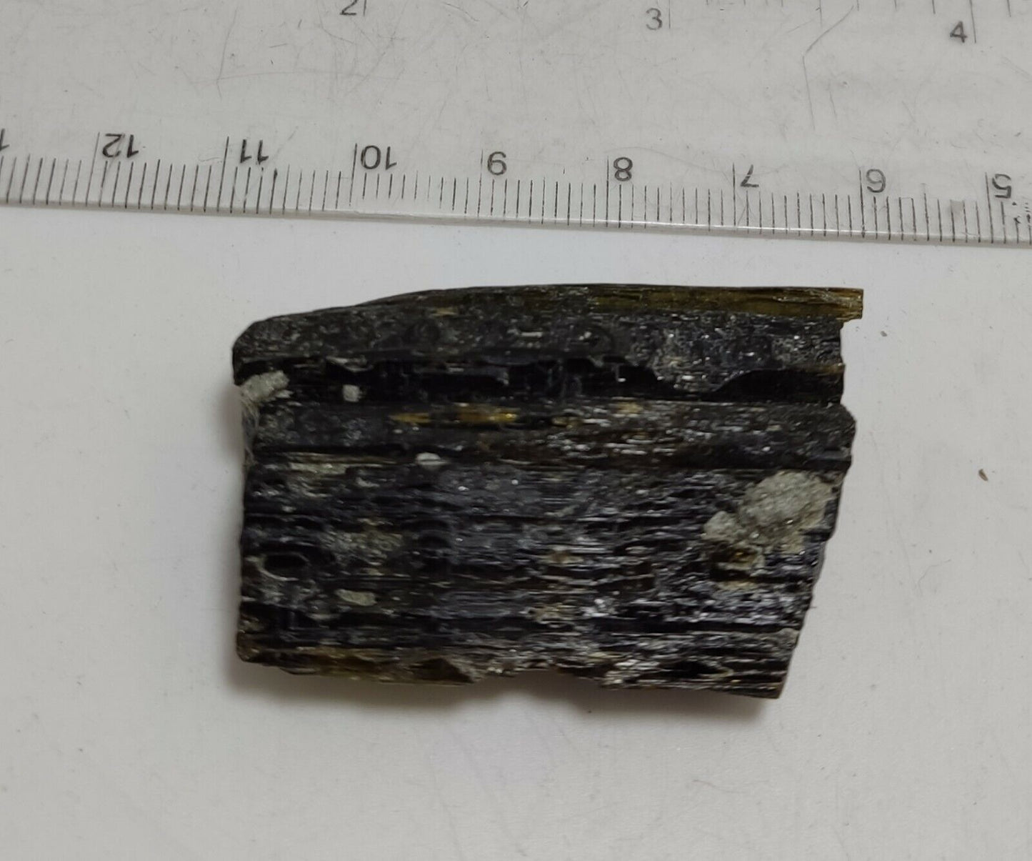 An aesthetic specimen of epidote crystal 27 grams