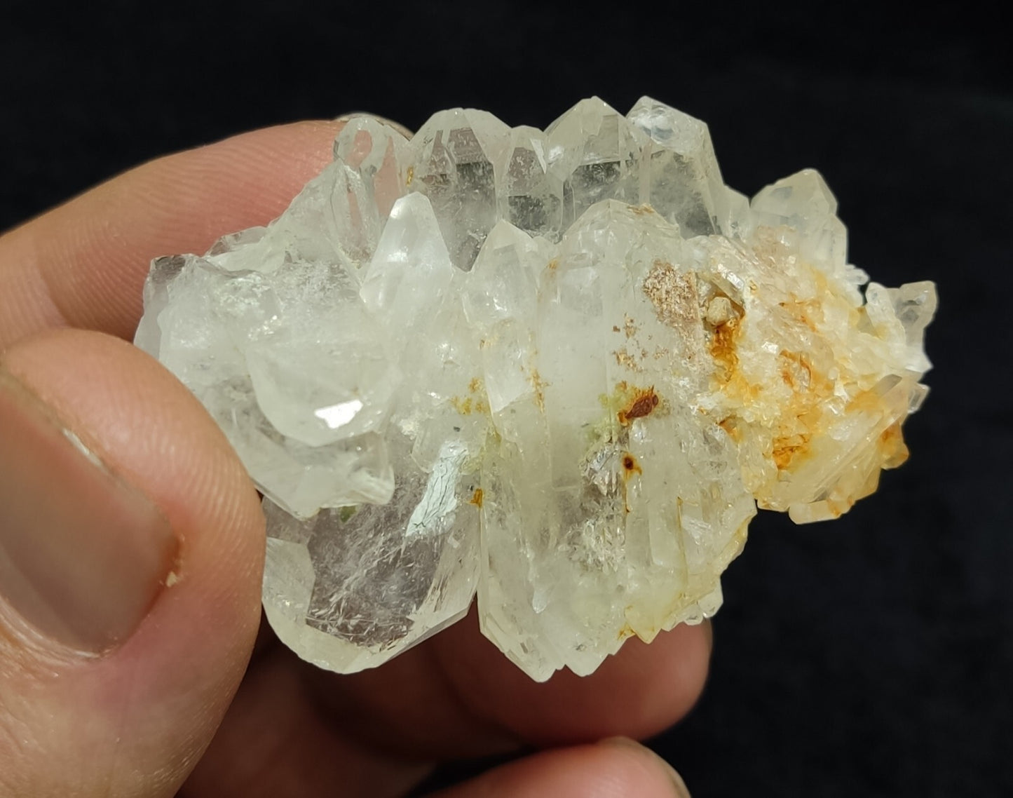 An Aesthetic terminated Quartz crystal with chlorite inclusions 43 grams