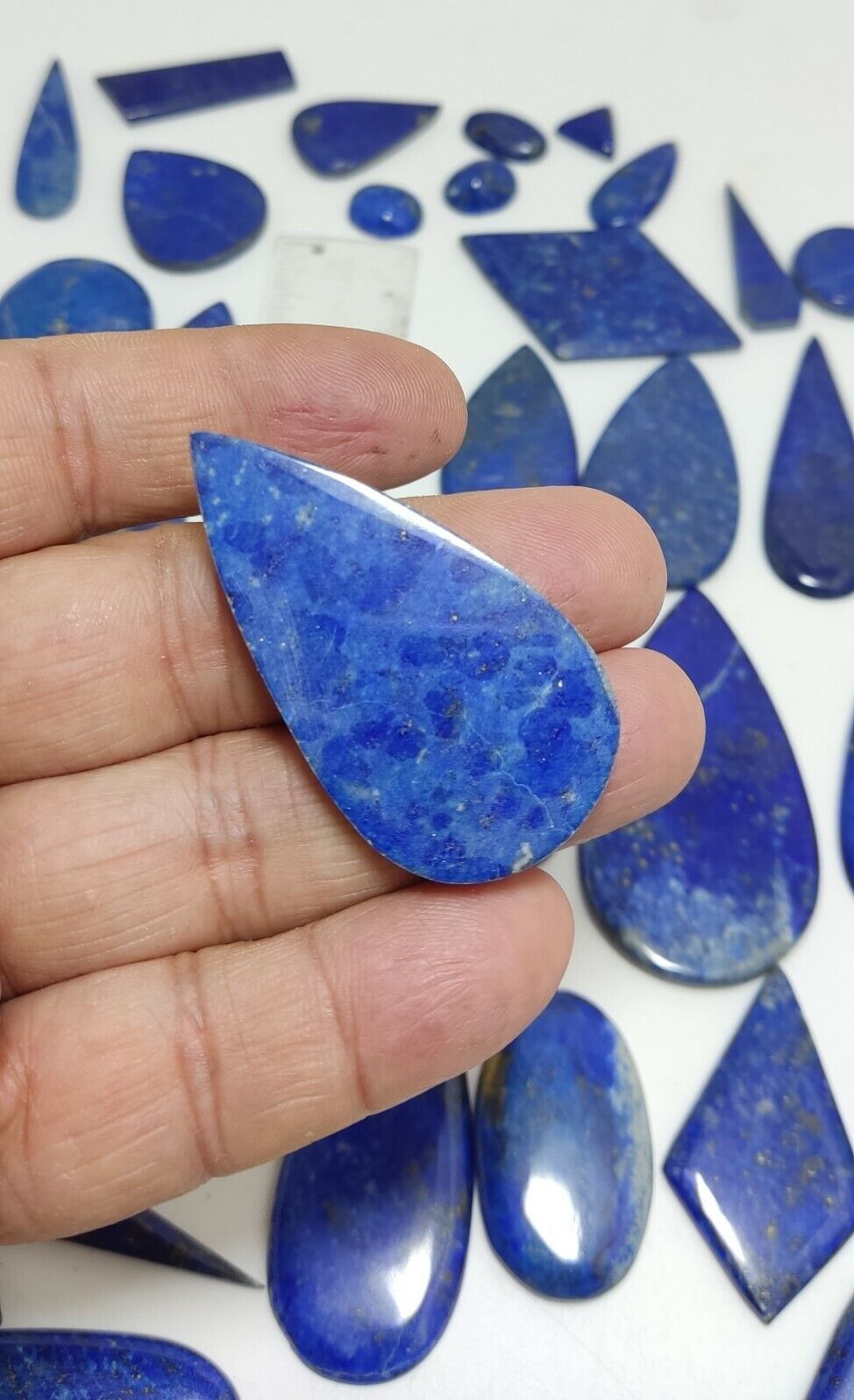 333 grams Lapis Lazuli Polished Cabochons