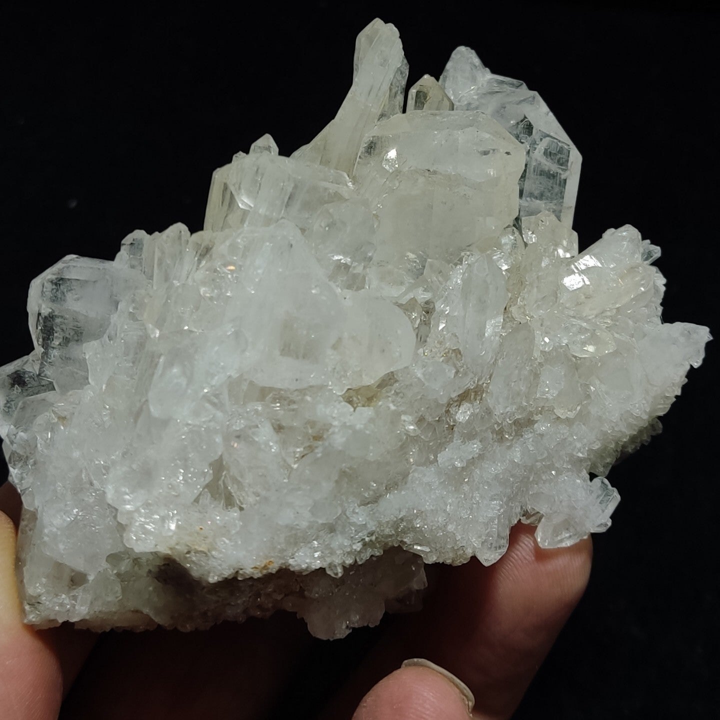 Faden Quartz Cluster With Brookite Inclusions 211 grams