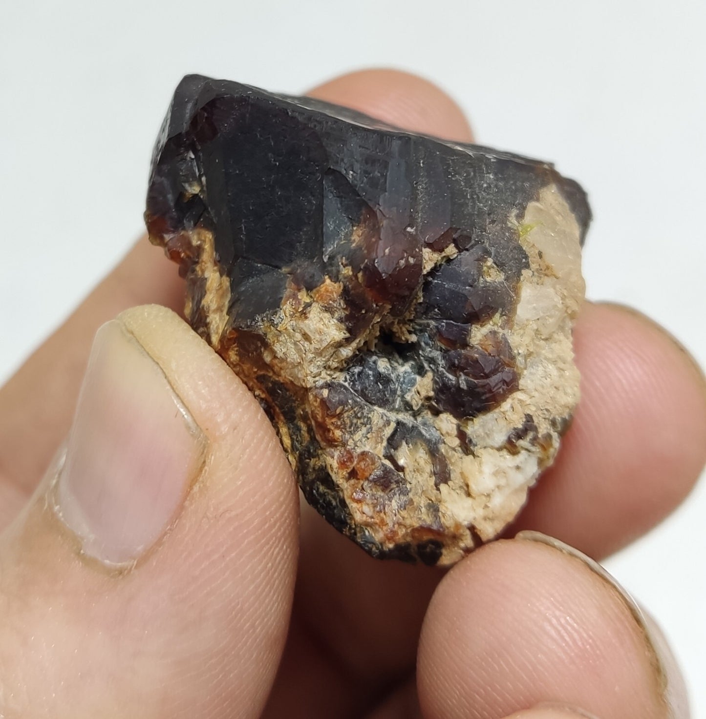 33 grams Aesthetic specimen Garnets cluster andradite garnets natural garnets