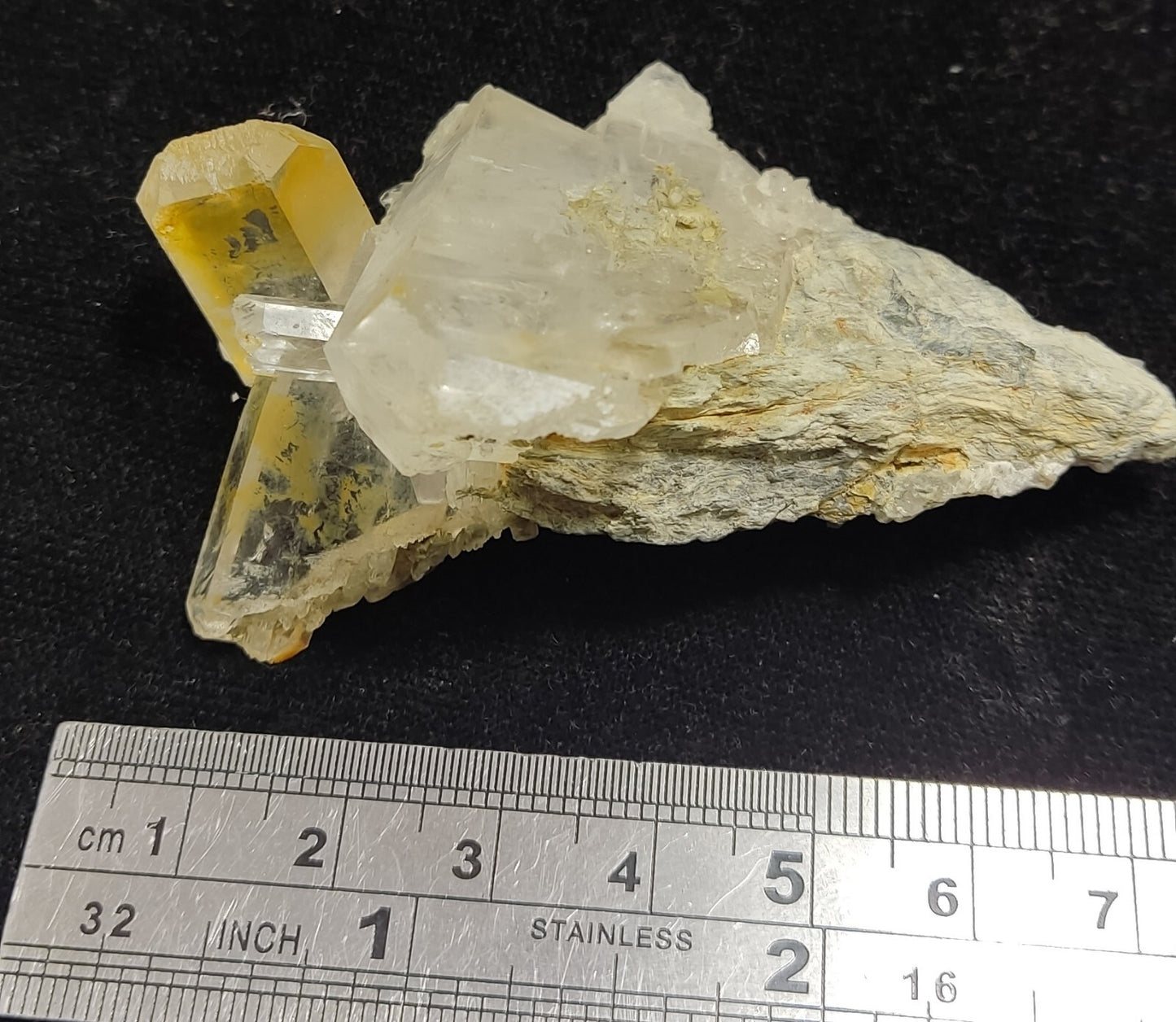An Aesthetic Natural beautifully terminated Quartz specimen 57 grams