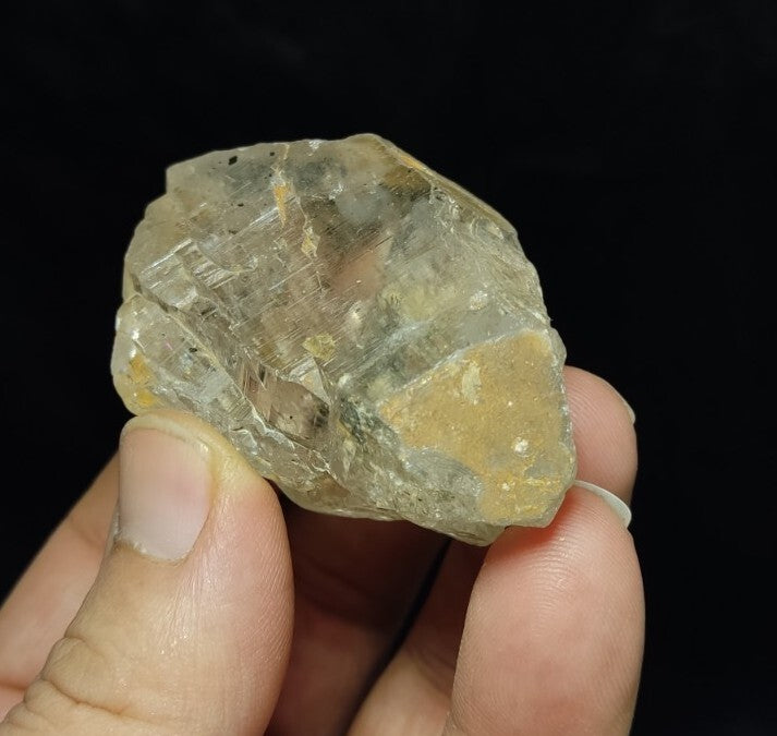 Double terminated Quartz Crystal High Altitude Patterns 94 grams