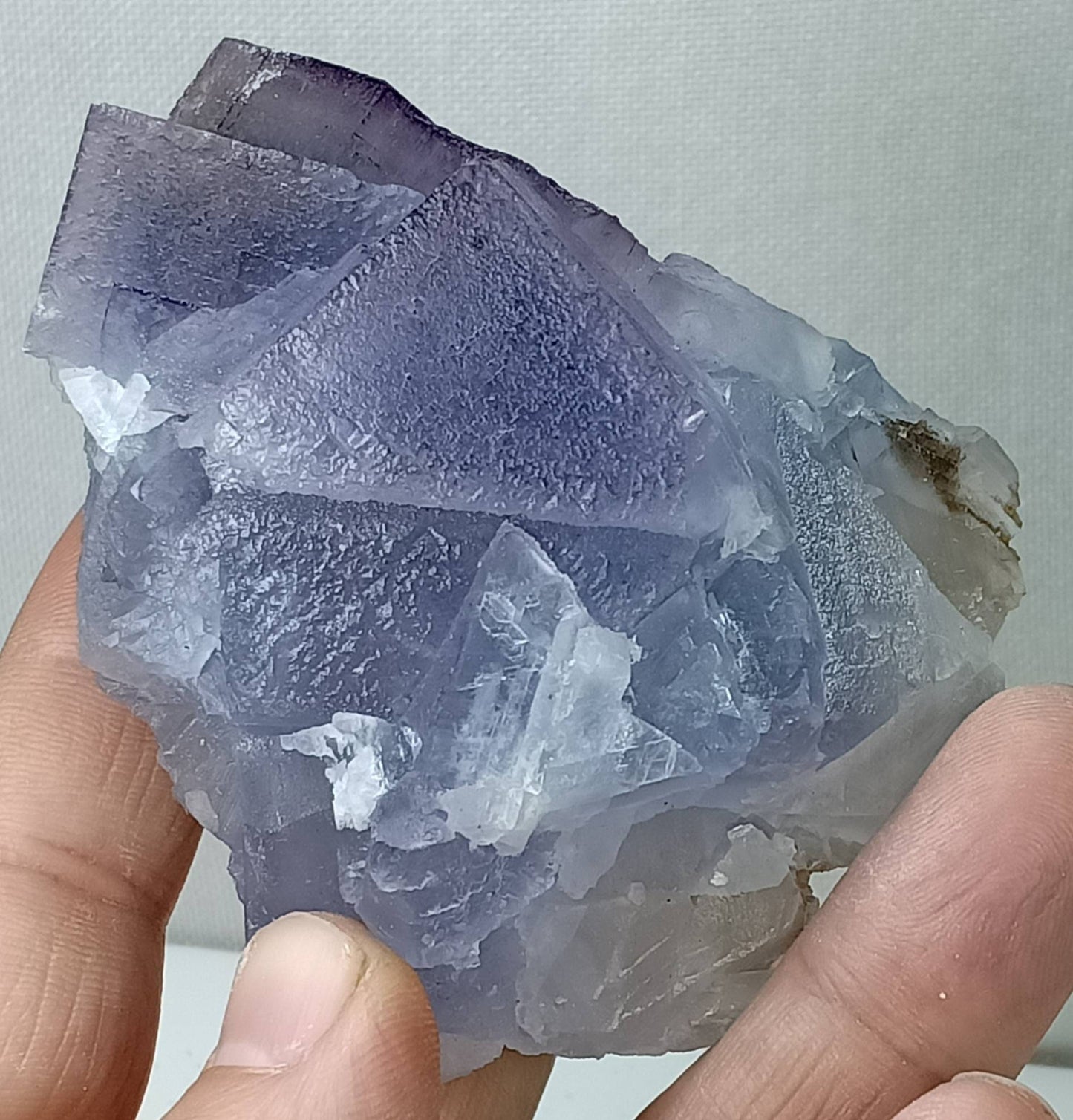 Purple and Blue Fluorite 420 grams