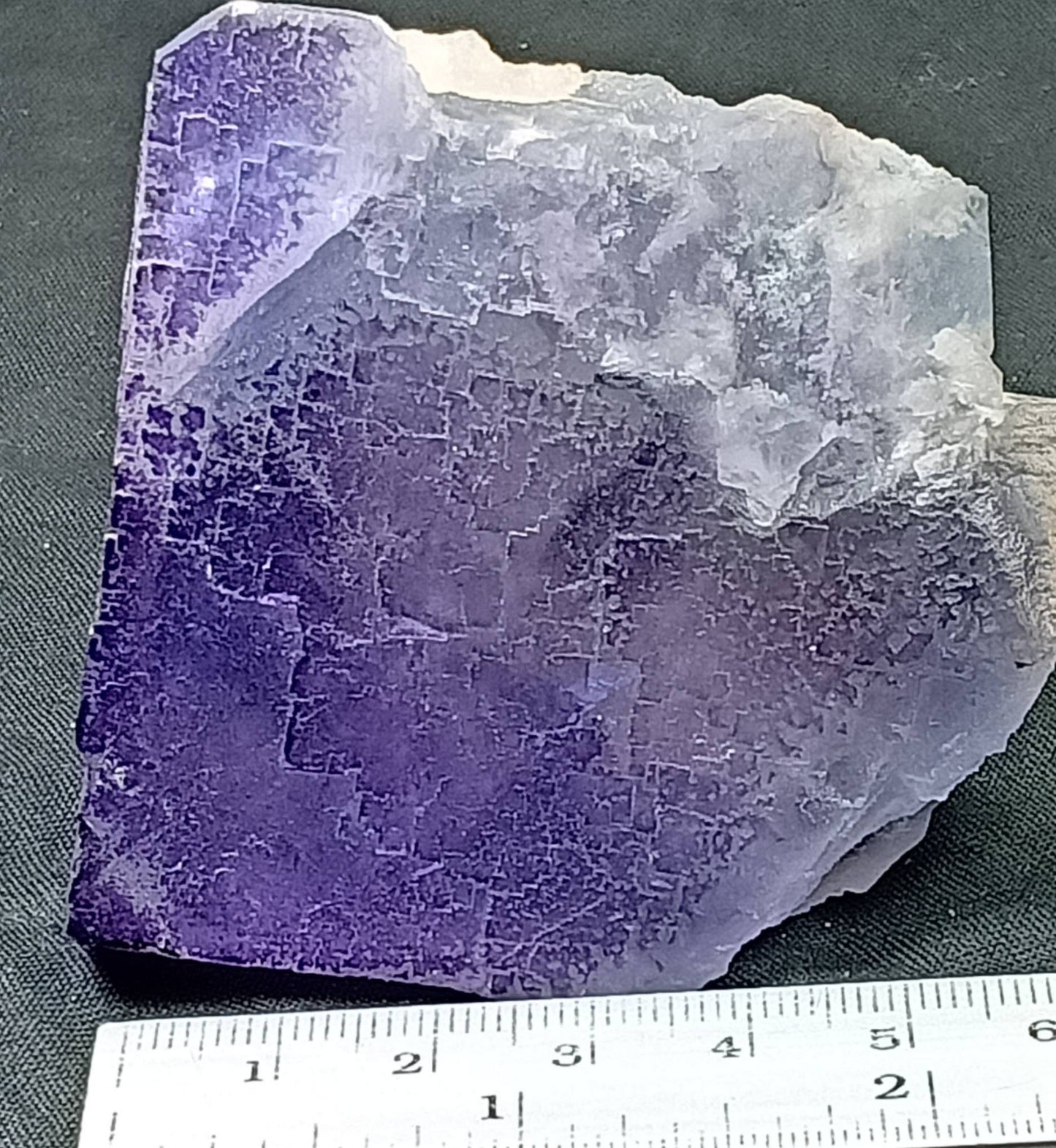 Purple Fluorite with Blue shades 270 grams