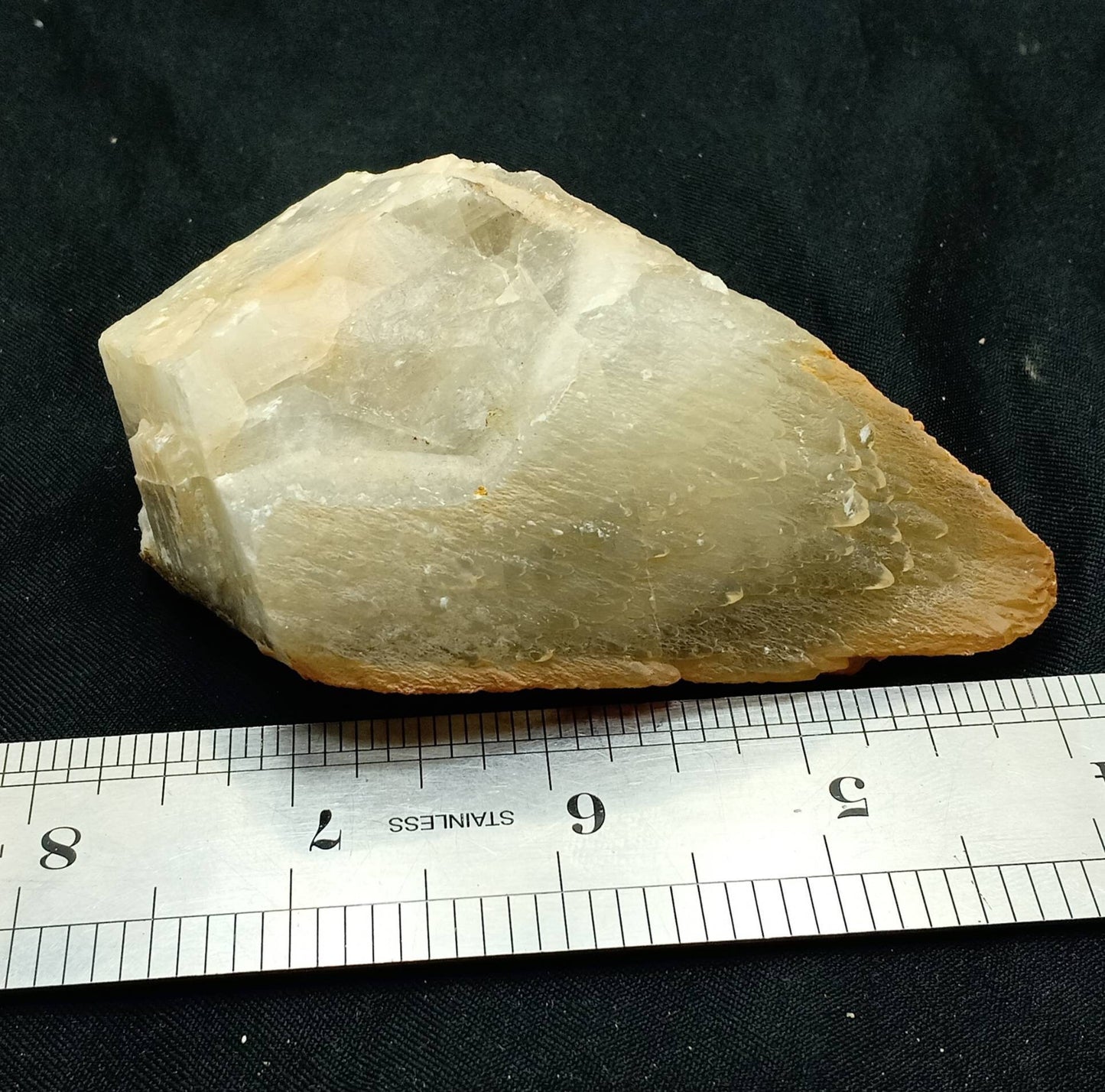 Naturally terminated Dogteeth Calcite Crystal 274 grams