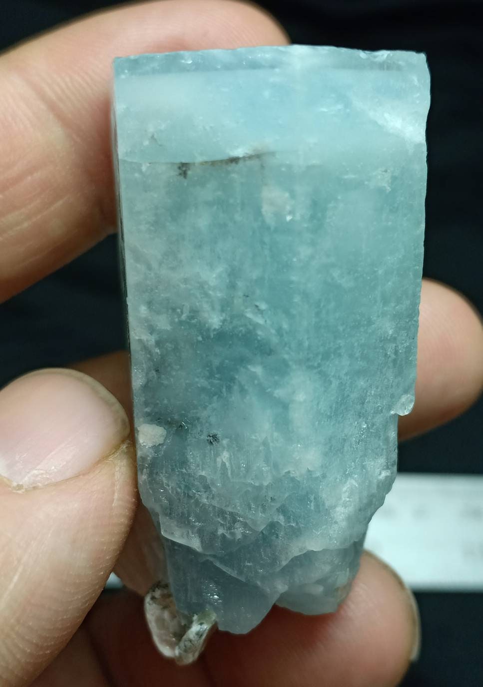 Single beautiful Afghanistan Aquamarine Crystal with amazing color and natural terminations 71 grams