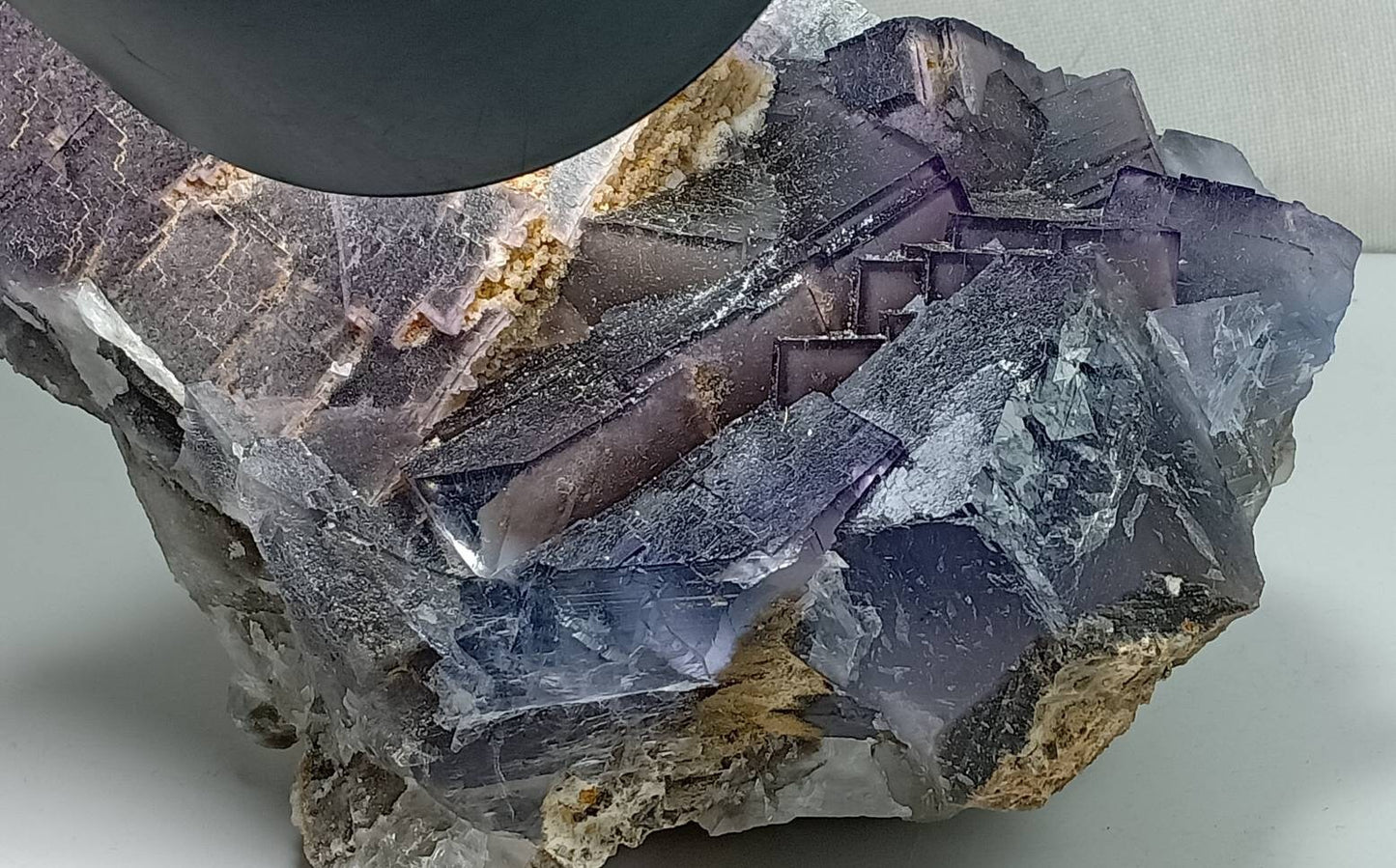 Fluorite Specimen with Purple zones 2.4 kg from Balochistan Pakistan