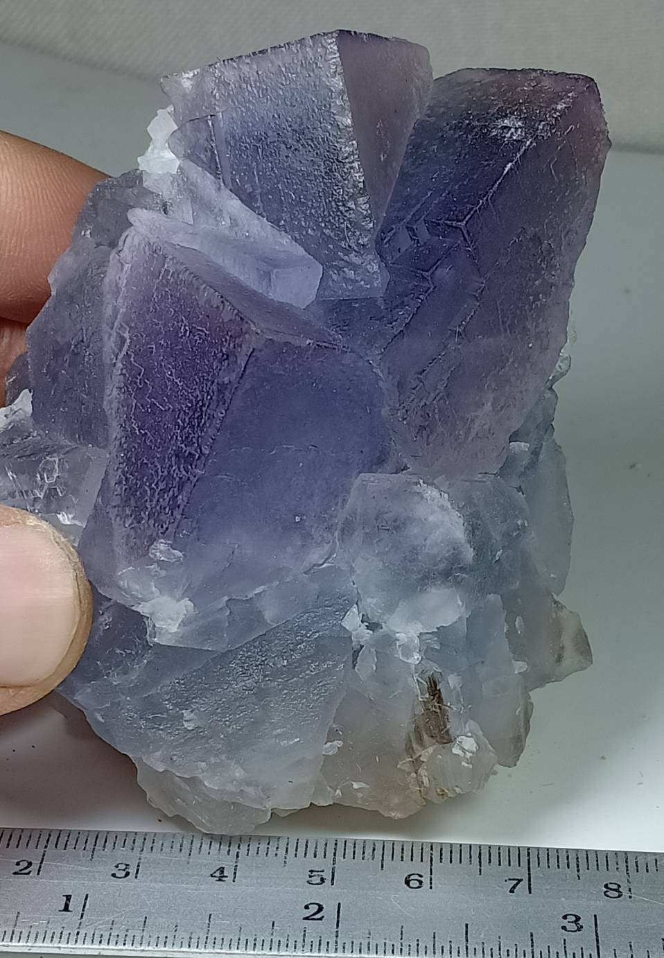 Purple and Blue Fluorite 420 grams