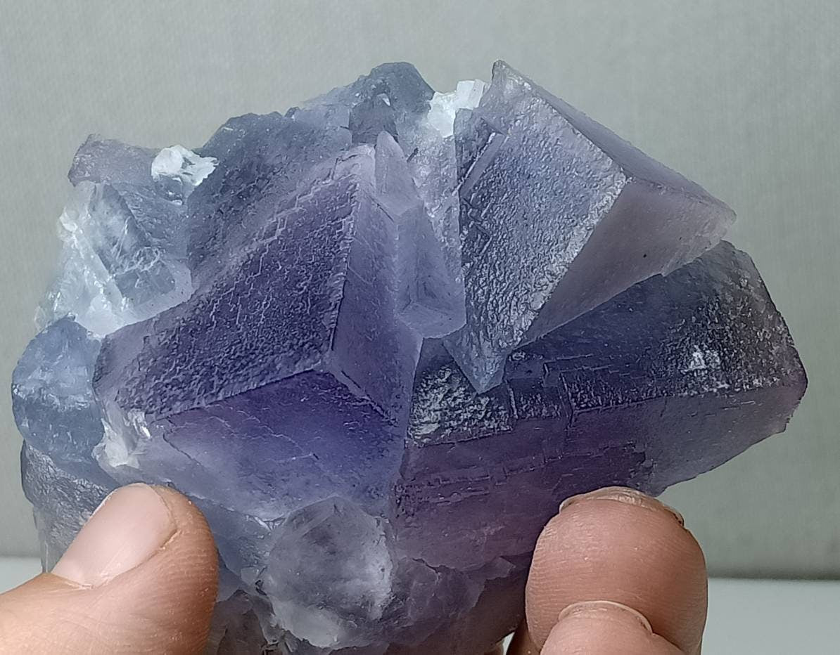 Purple and Blue Fluorite 420 grams