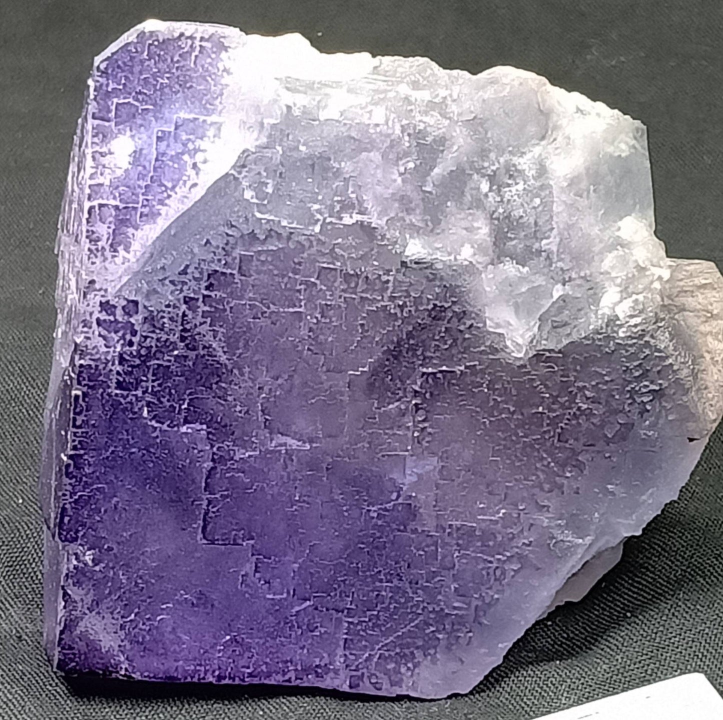 Purple Fluorite with Blue shades 270 grams