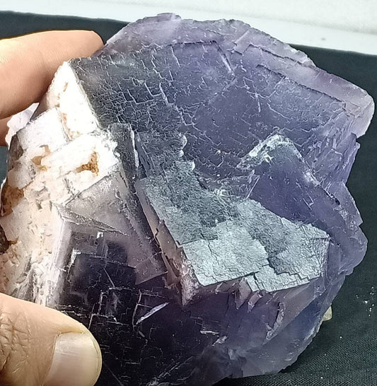 Purple Fluorite with Blue zoning 1050 grams