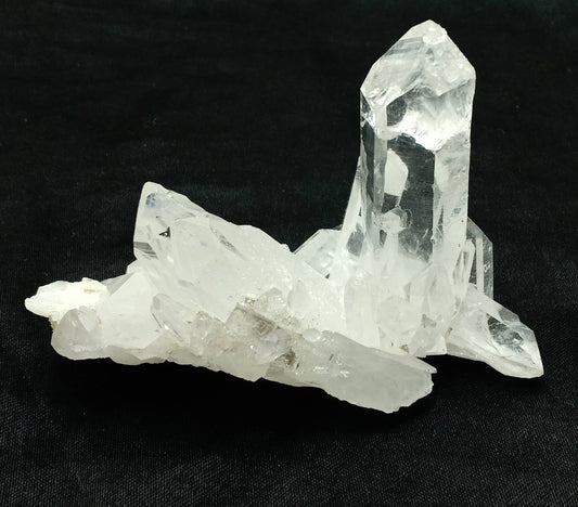 An Aesthetic specimen of terminated clear Quartz Crystals 143 grams