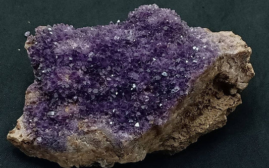 Single Beautiful Amethyst Drusy crystals Cluster