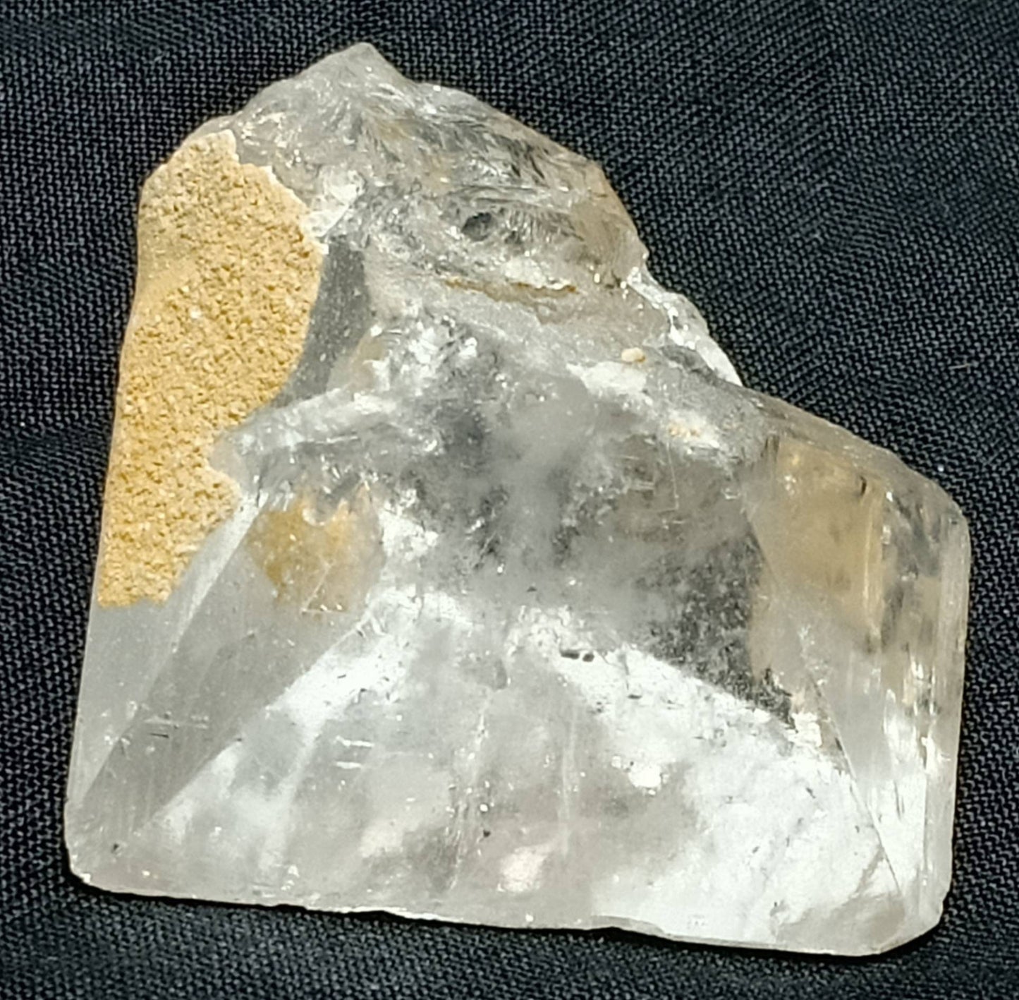 Single beautiful terminated Topaz crystal 53 grams