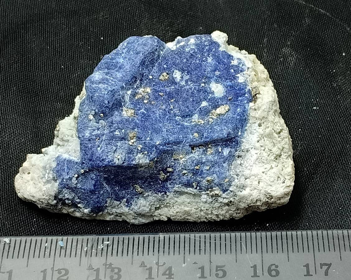 An Aesthetic specimen of Lazurite Lapis with Pyrite 57g