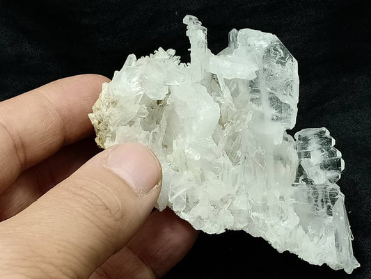 Single beautiful aesthetic Faden Quartz Crystal Specimen 172 grams