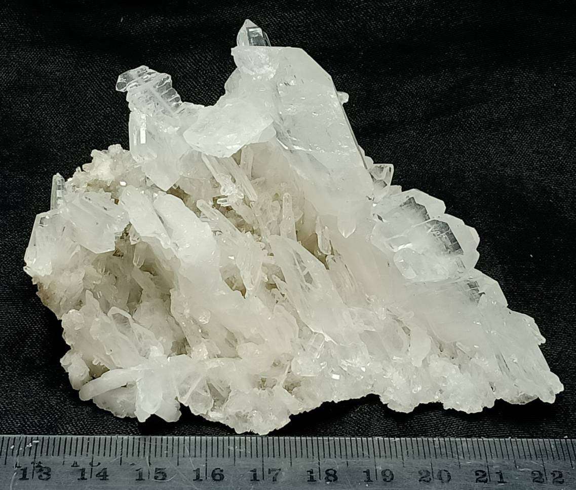 Single beautiful aesthetic Faden Quartz Crystal Specimen 172 grams