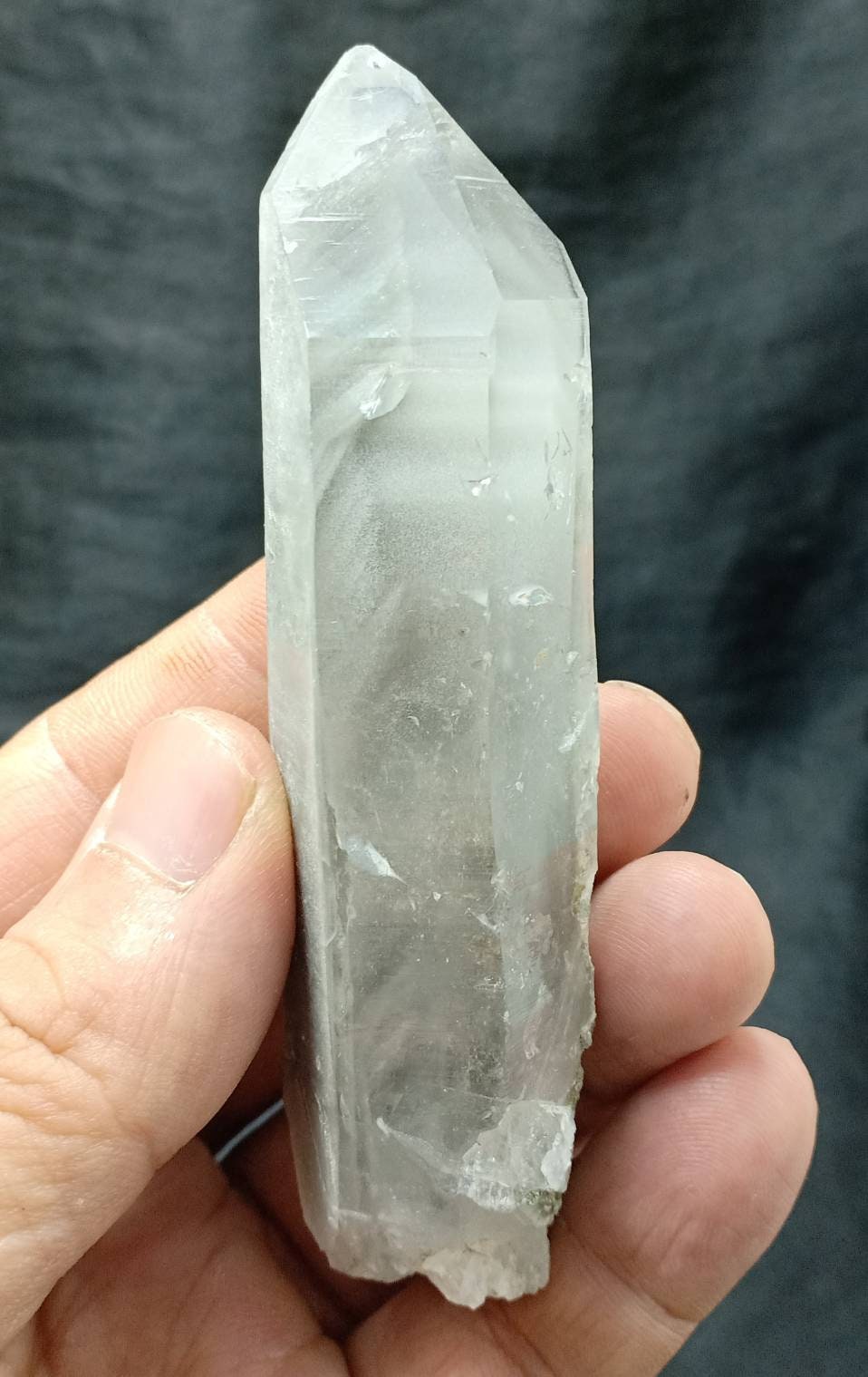 Phantom quartz 108 grams with chlorite inclusions