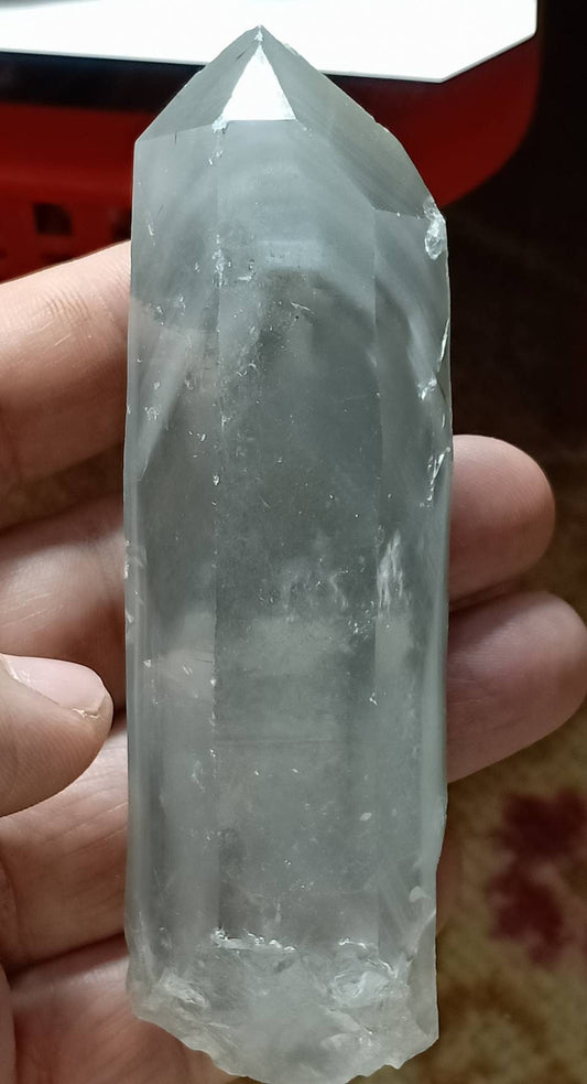 Phantom quartz crystal 168 grams