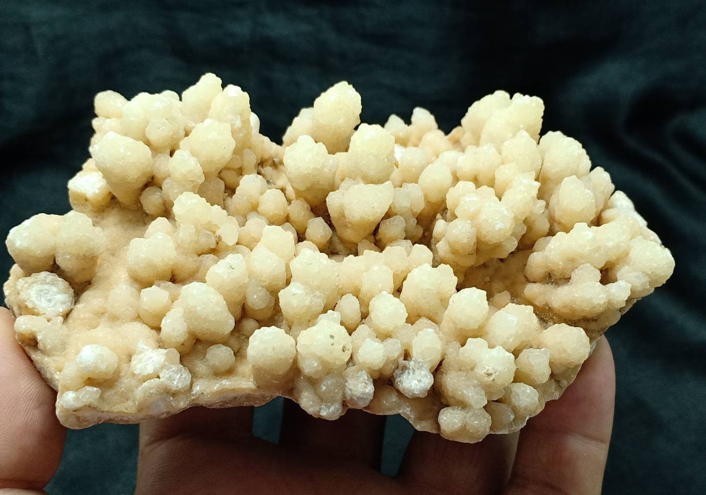 Natural Aragonite cluster terminated crystals 372 grams