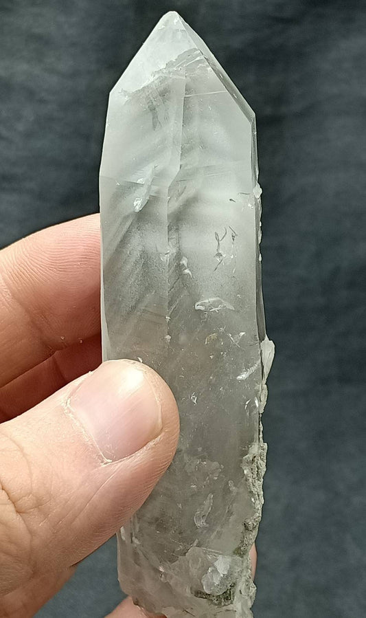 Phantom quartz 108 grams with chlorite inclusions