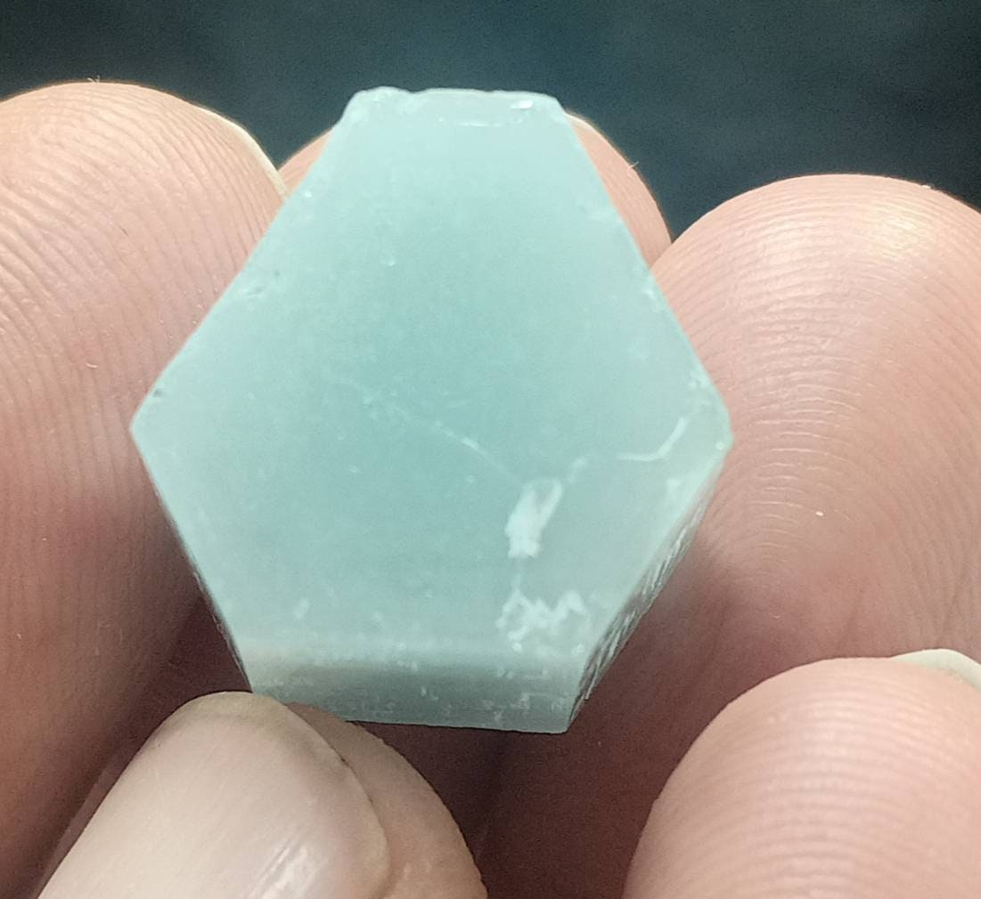 Single beautiful terminated Afghanistan Aquamarine Crystal 45 carats