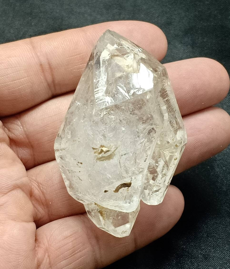 Skeletal Crystal of double Terminated Fenster Quartz 83 grams