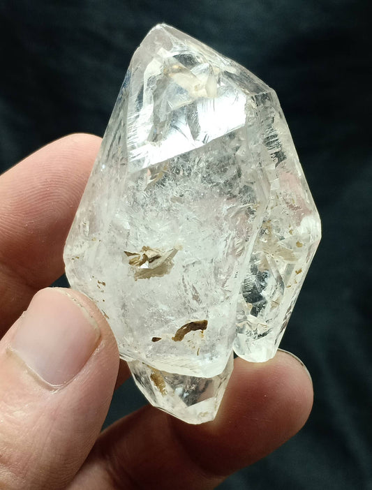 Skeletal Crystal of double Terminated Fenster Quartz 83 grams