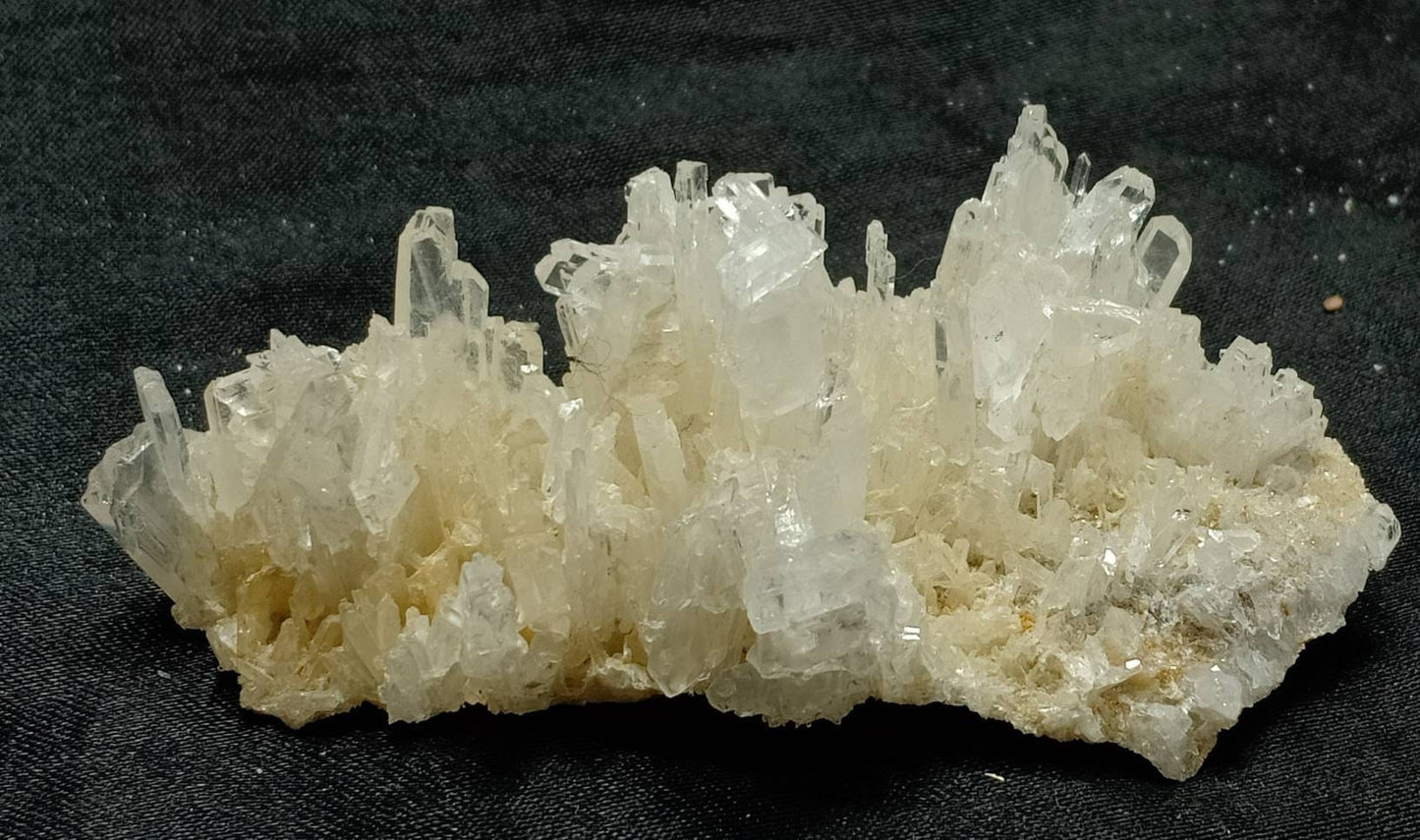 Single beautiful Faden Quartz Crystals specimen 67 grams