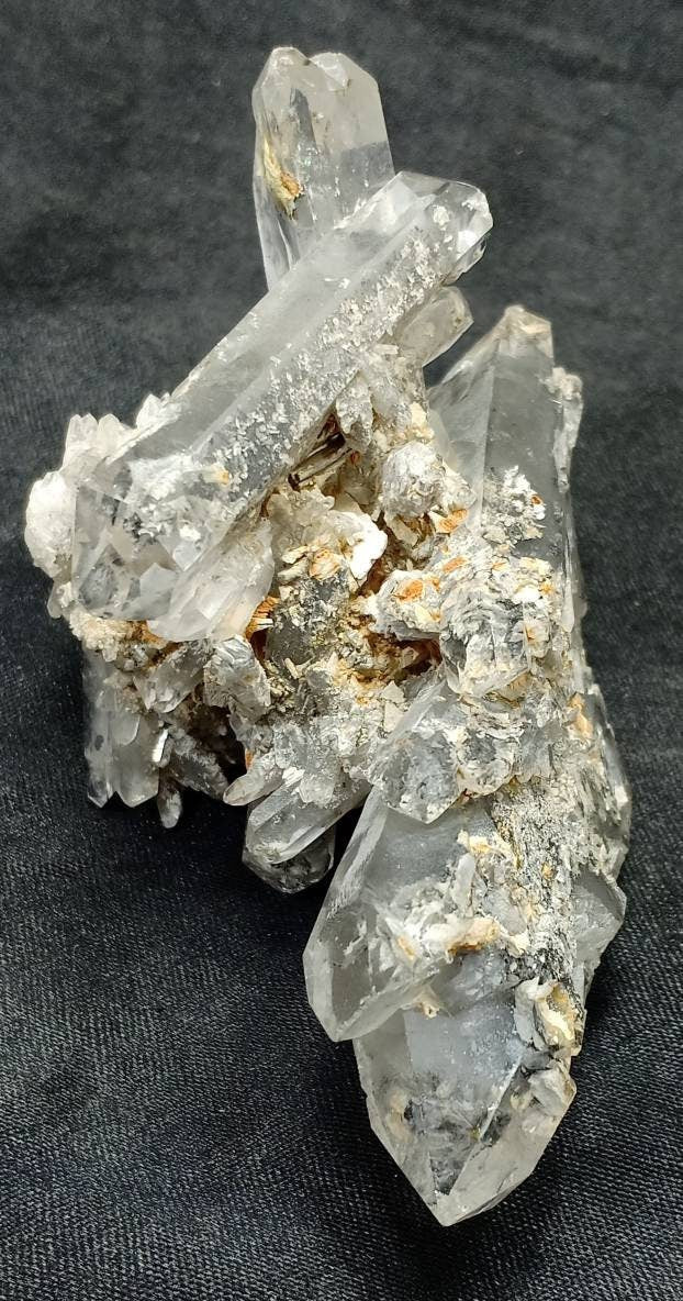 Quartz Crystals terminated cluster 145 grams