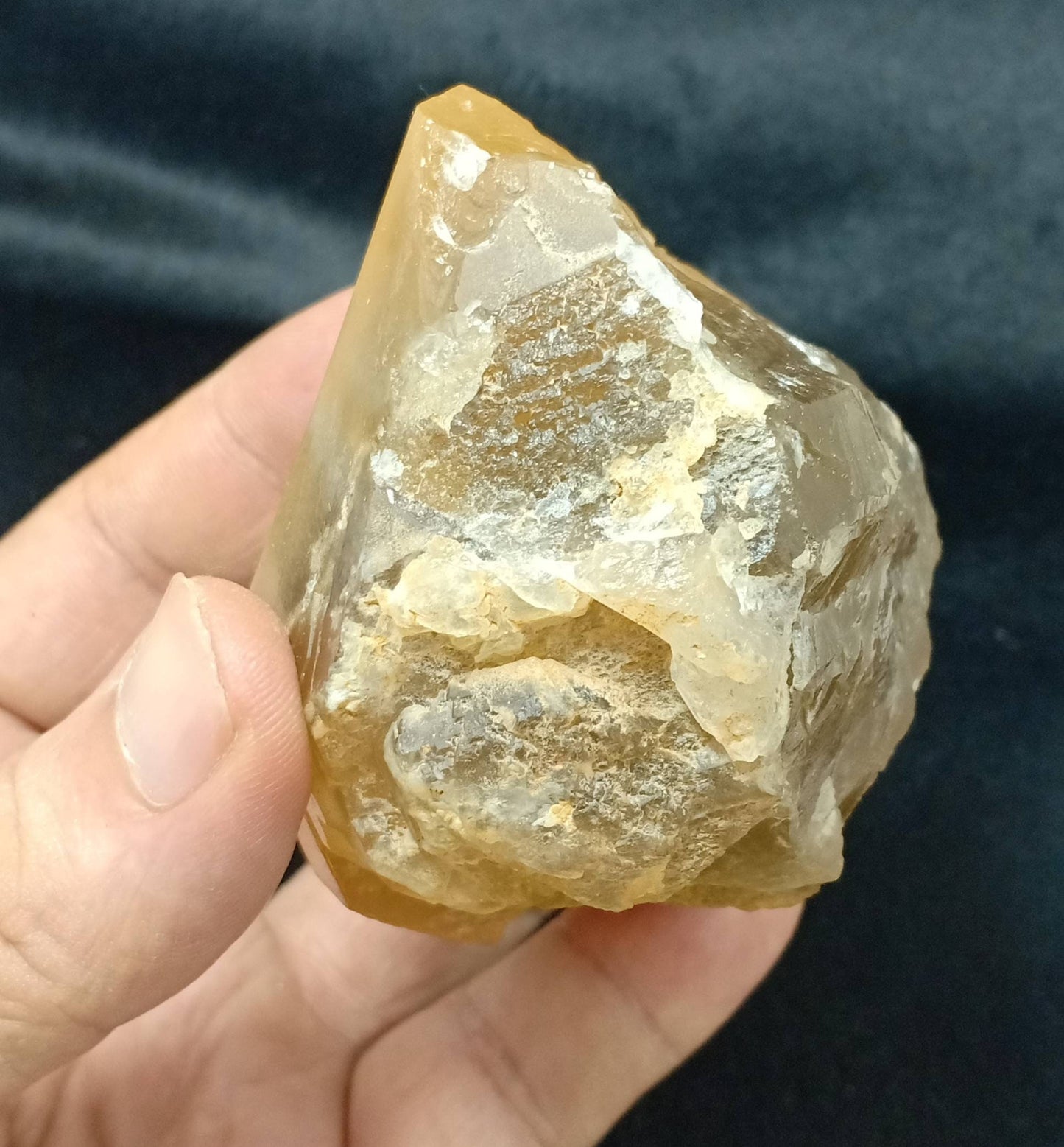 An amazing Astrophyllite Quartz Crystal 349 grams