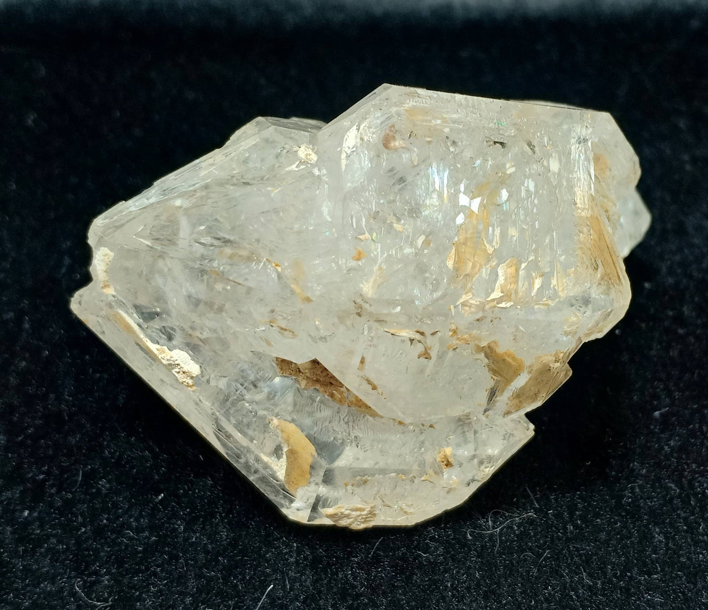 An amazing perfectly terminated Fenster Quartz crystal 111 grams