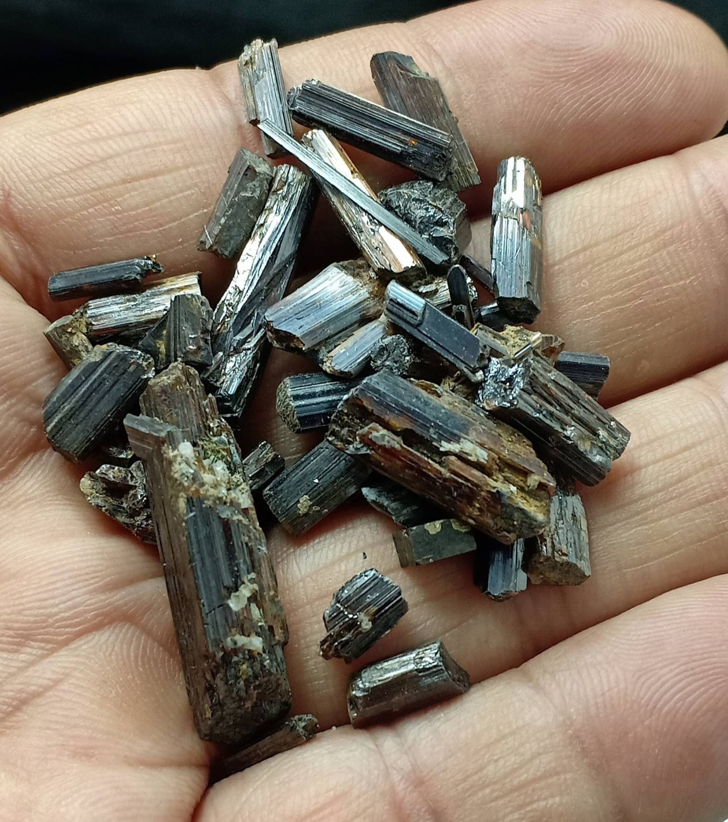 Rare Rutile crystals 26 grams
