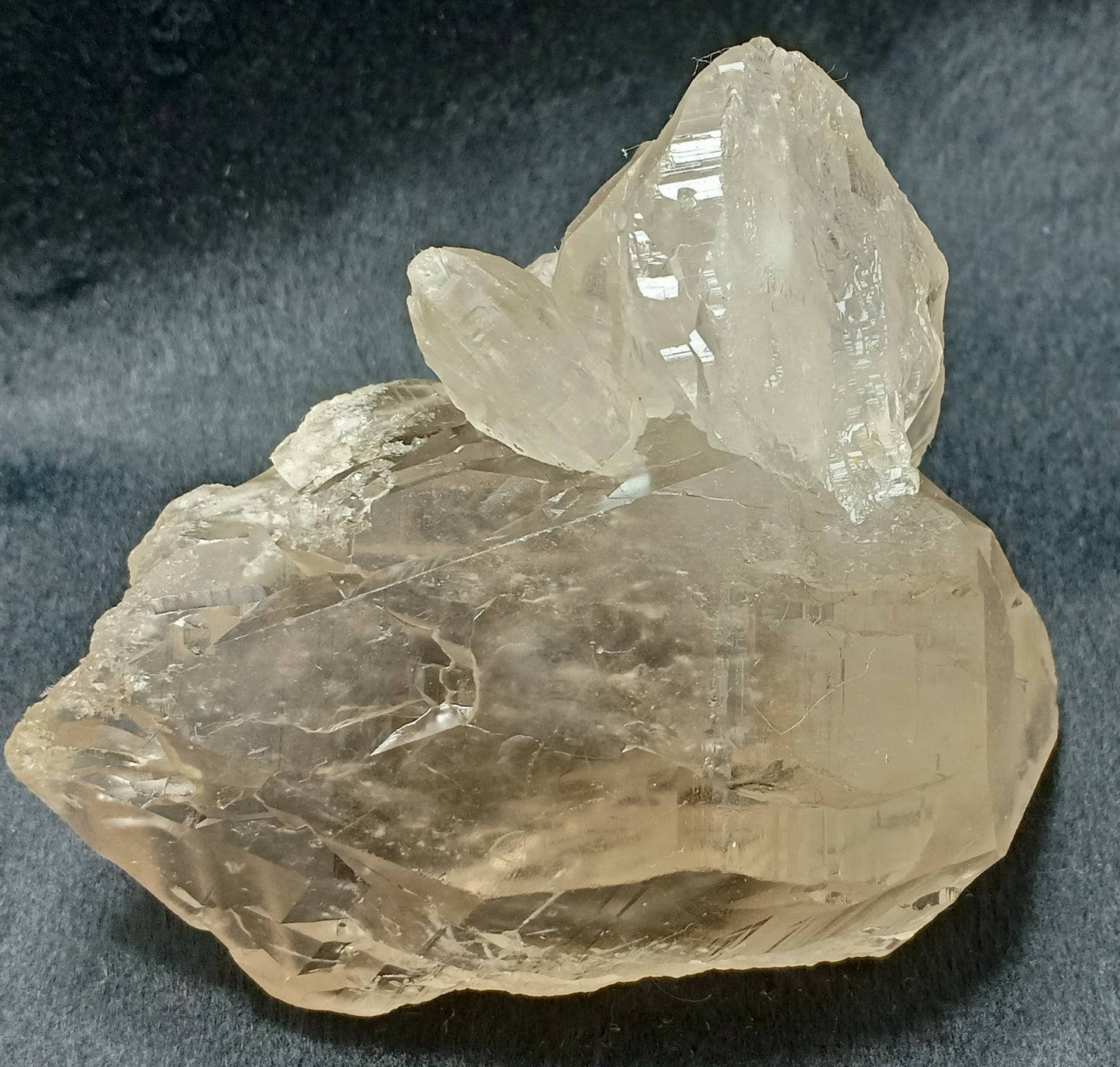 Natural elestial Quartz Crystal 591 grams