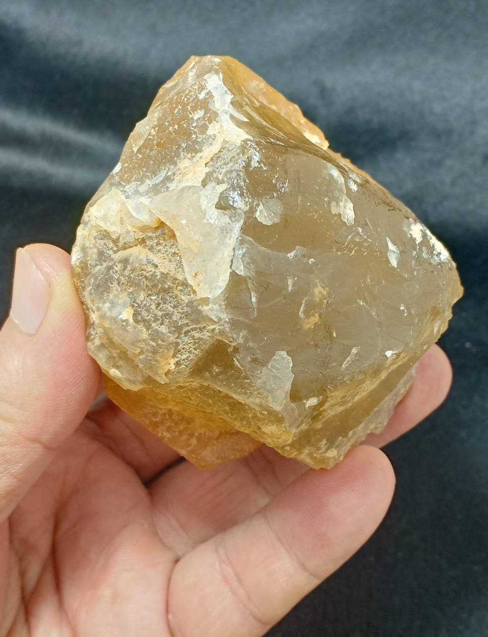 An amazing Astrophyllite Quartz Crystal 349 grams