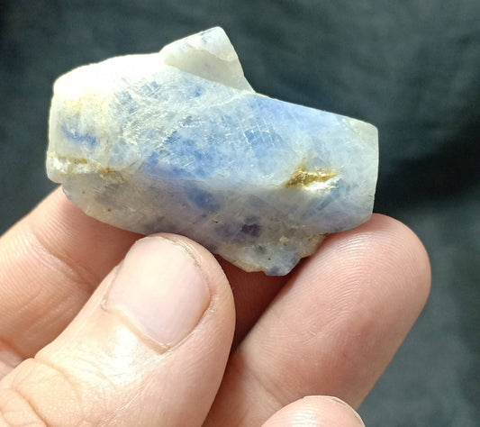 An amazing perfectly terminated blue sapphire crystal 30 grams