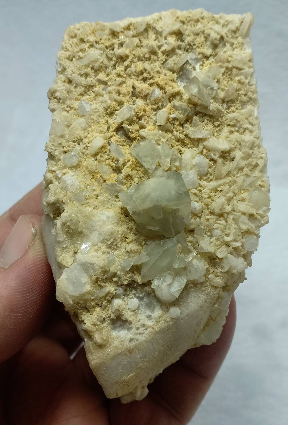 hydroxyl herderite on matrix 203 grams