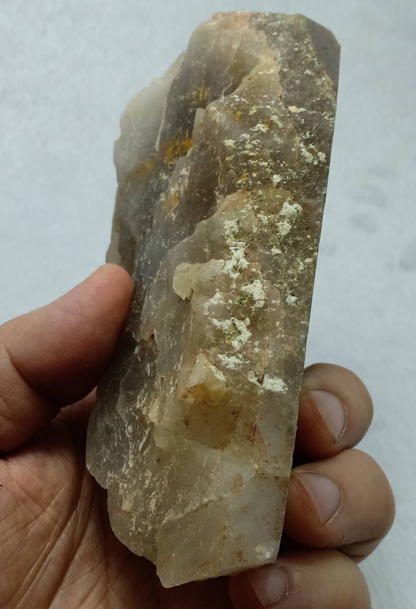 Rutile and Astrophylite included quartz Crystal 657 grams