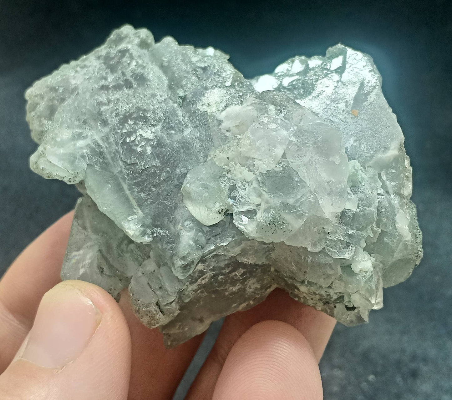 An amazing crystal of light green color Apatite 162 grams