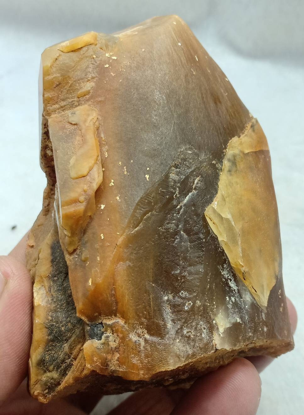 Astrophyllite included Quartz Crystal 500 grams