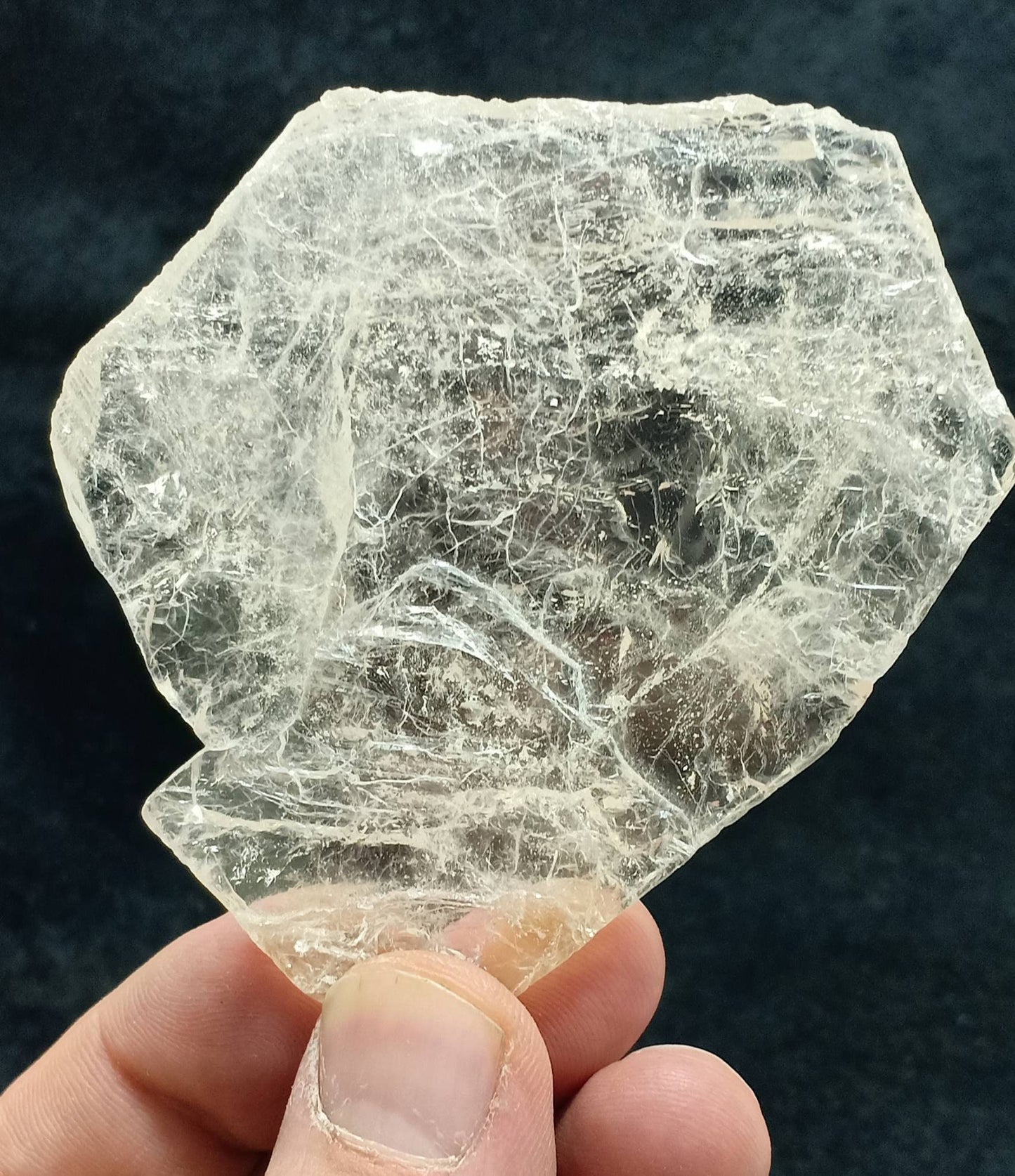 natural Topaz crystal beautiful terminated tabular transparent 64 grams