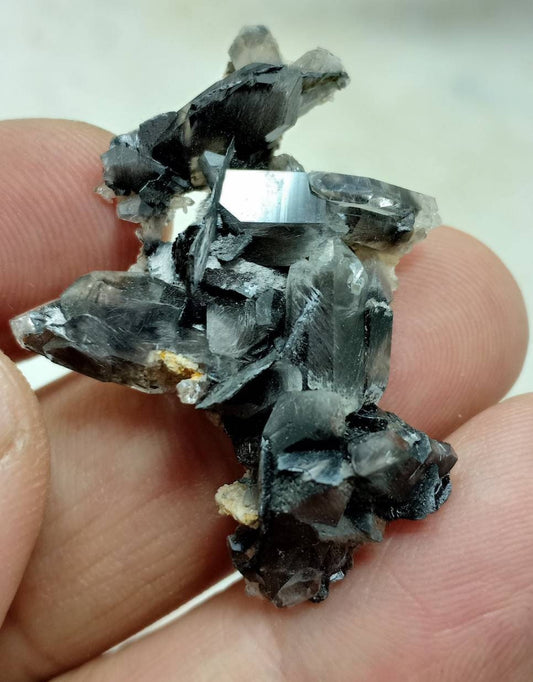 Brookite Quartz Crystals thumbnail cluster 6 grams