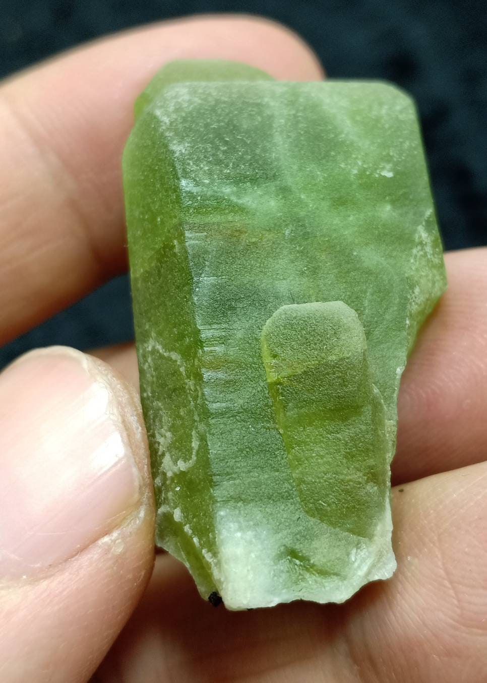 Peridot crystal 23g