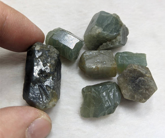 Diopside crystals collection 77 grams