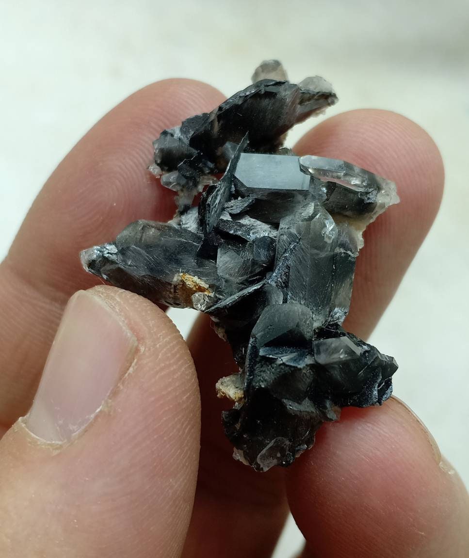 Brookite Quartz Crystals thumbnail cluster 6 grams